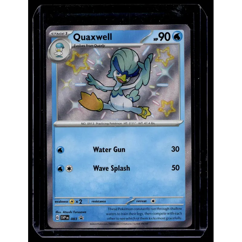 2023 Pokemon - Scarlet & Violet - Black Star Promos - Promos - Quaxwell #083