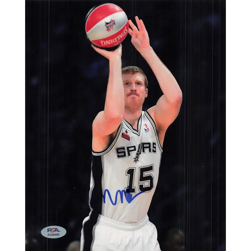 Matt Bonner signed 8x10 photo PSA/DNA San Antonio Spurs Autographed