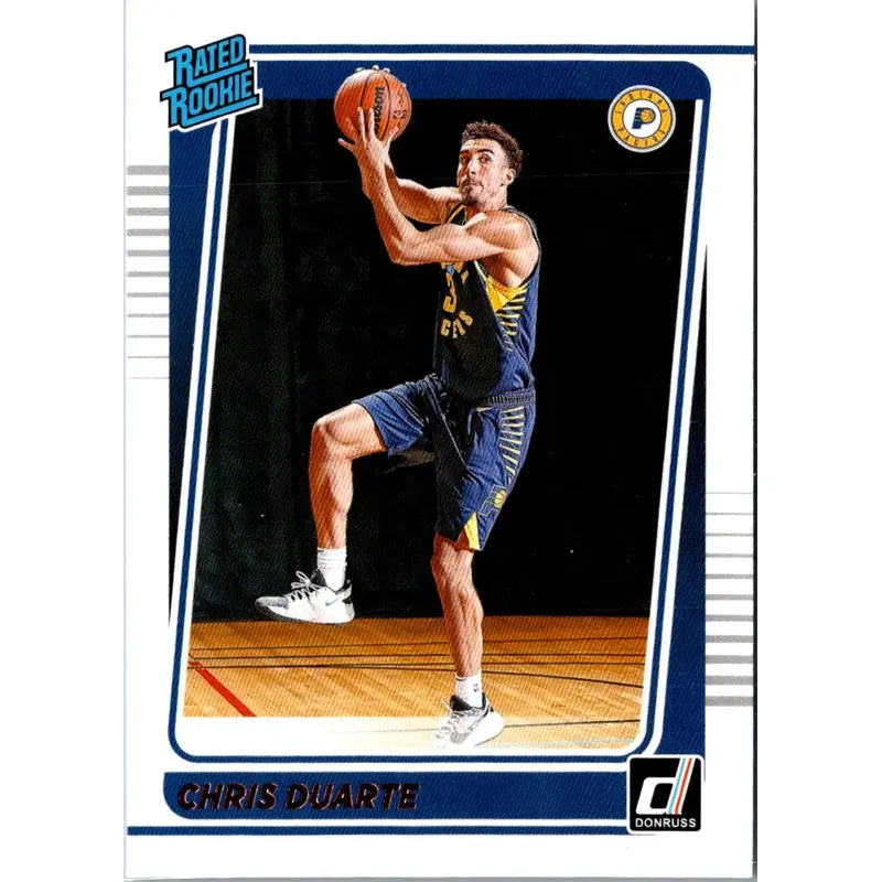 2021 Donruss Rated Rookies Chris Duarte #223