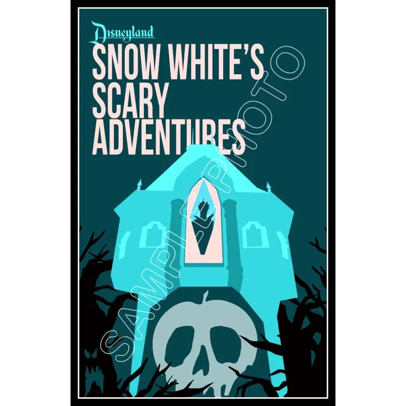 Disneyland Snow White's Scary Adventures Poster 11X17 - 1285