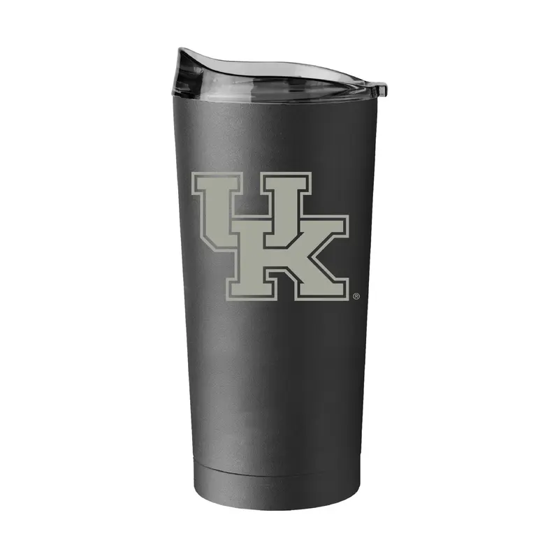 Kentucky 20oz Gun Metal Black Powder Coat Tumbler