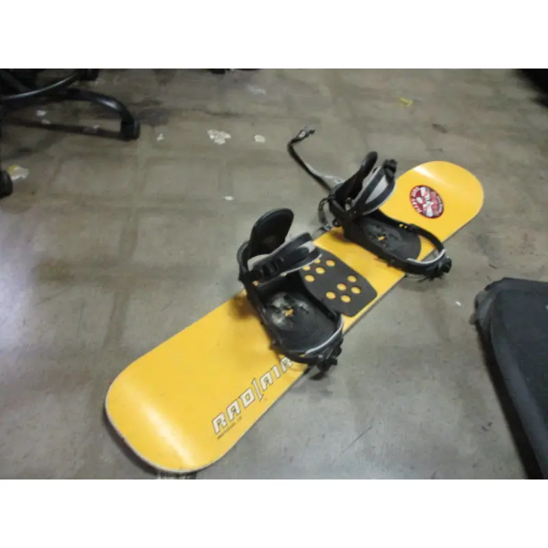 Used Rad 1 Air Individual 120cm Snowboard W/ Brine Bindings - AS IS