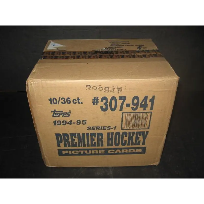1994/95 Topps Premier Hockey Series 1 Case (10 Box)