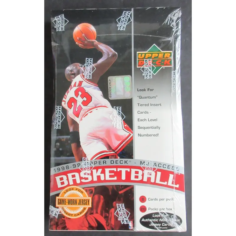 1998/99 Upper Deck Basketball MJ Access (Series 2) Box (20/8)