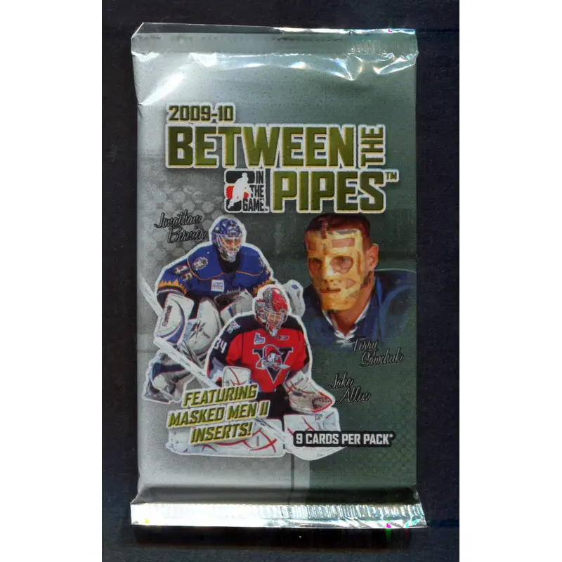 2009/10 In the Game Between the Pipes Hockey Unopened Pack (9)