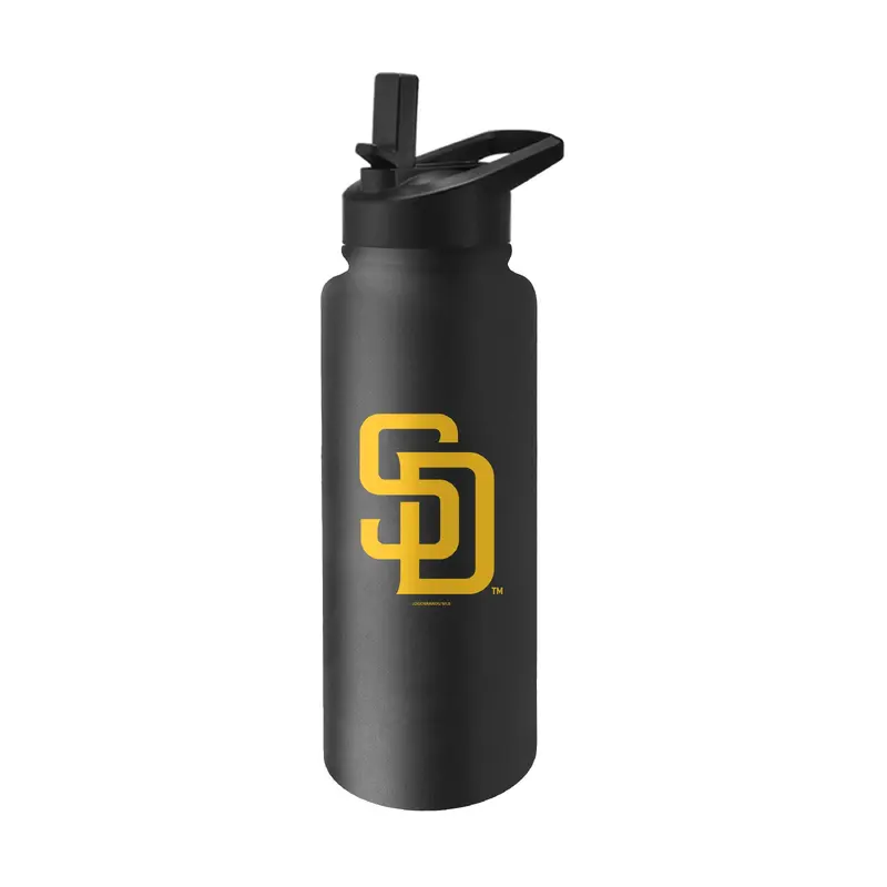 San Diego Padres Logo Quencher Water Bottle