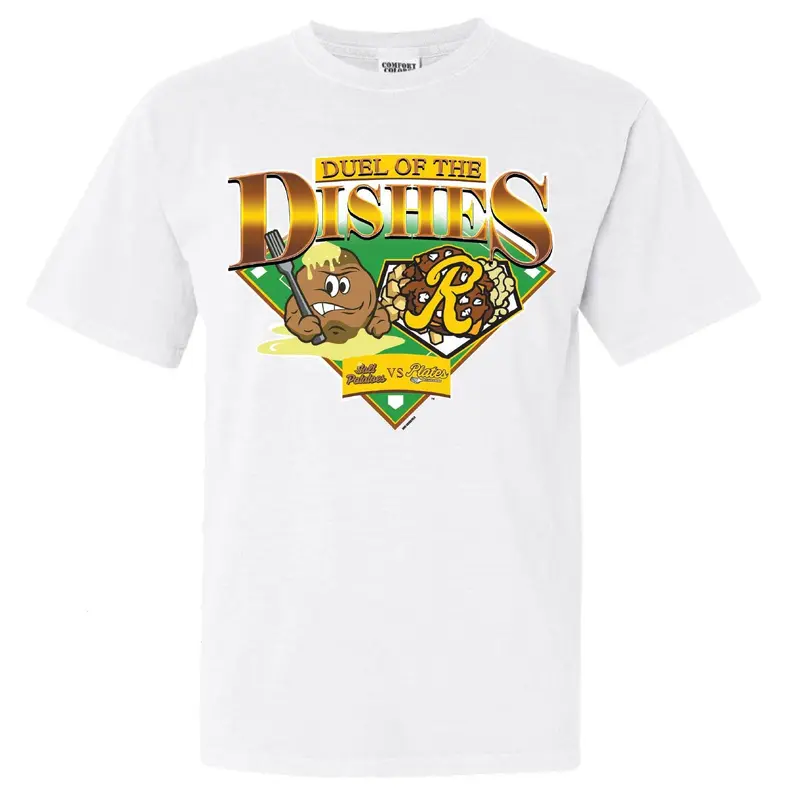 Syracuse Mets Salt Potatoes Duel of the Dishes T-shirt