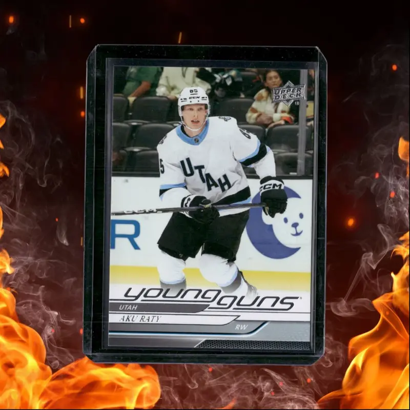 2024-25 Upper Deck Aku Raty Young Guns (F) Rookie #458