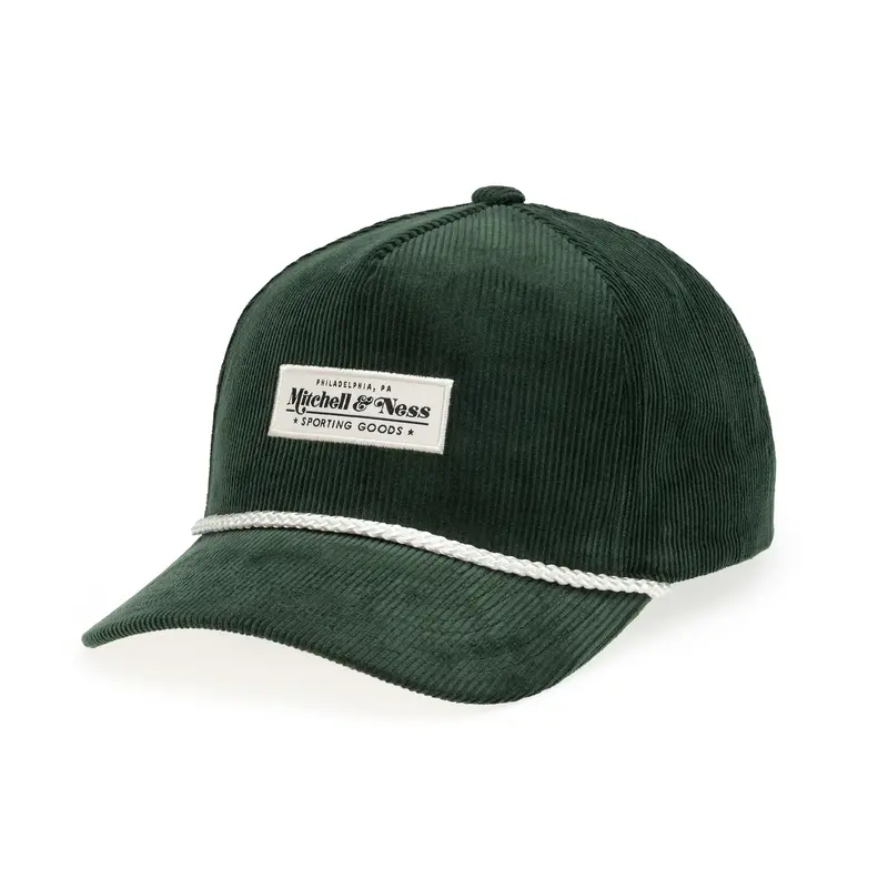 Mitchell & Ness - Fairway Pro Crown Snapback - Green Corduroy