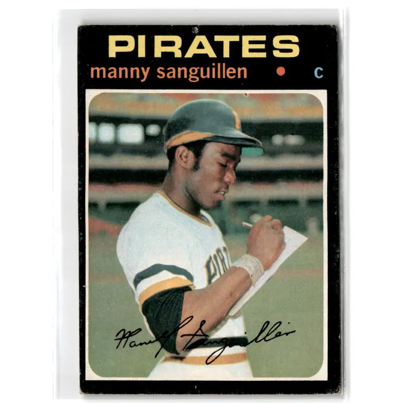 1971 Topps Manny Sanguillen #480