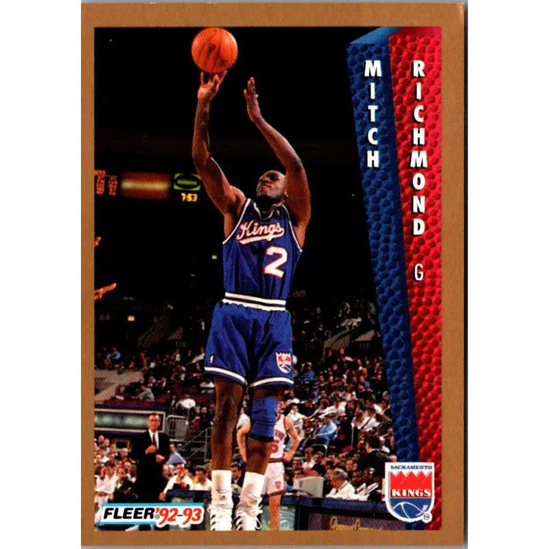 1992 Fleer Mitch Richmond #196