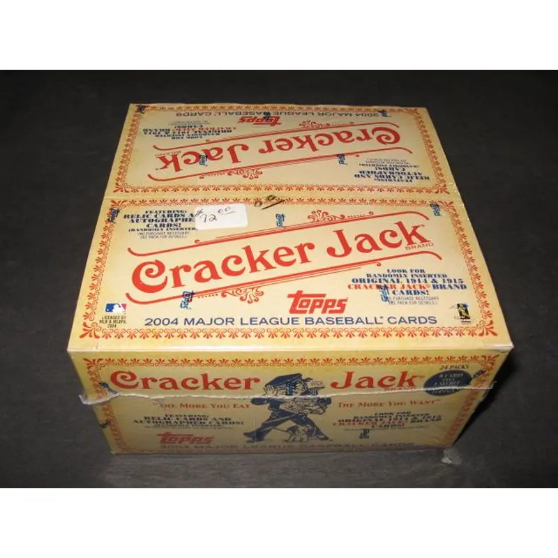 2004 Topps Cracker Jack Baseball Box (Retail)