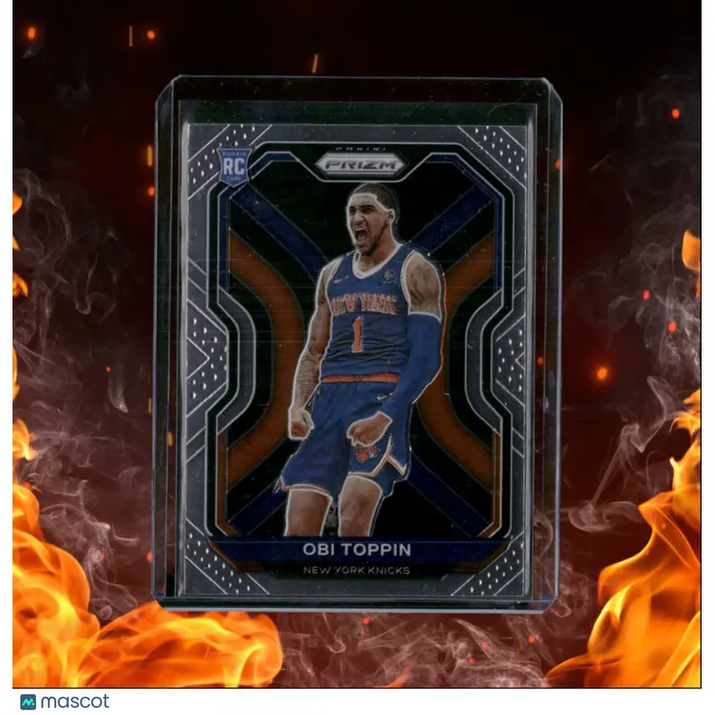 2020-21 Panini Prizm Obi Toppin (E) Rookie #280
