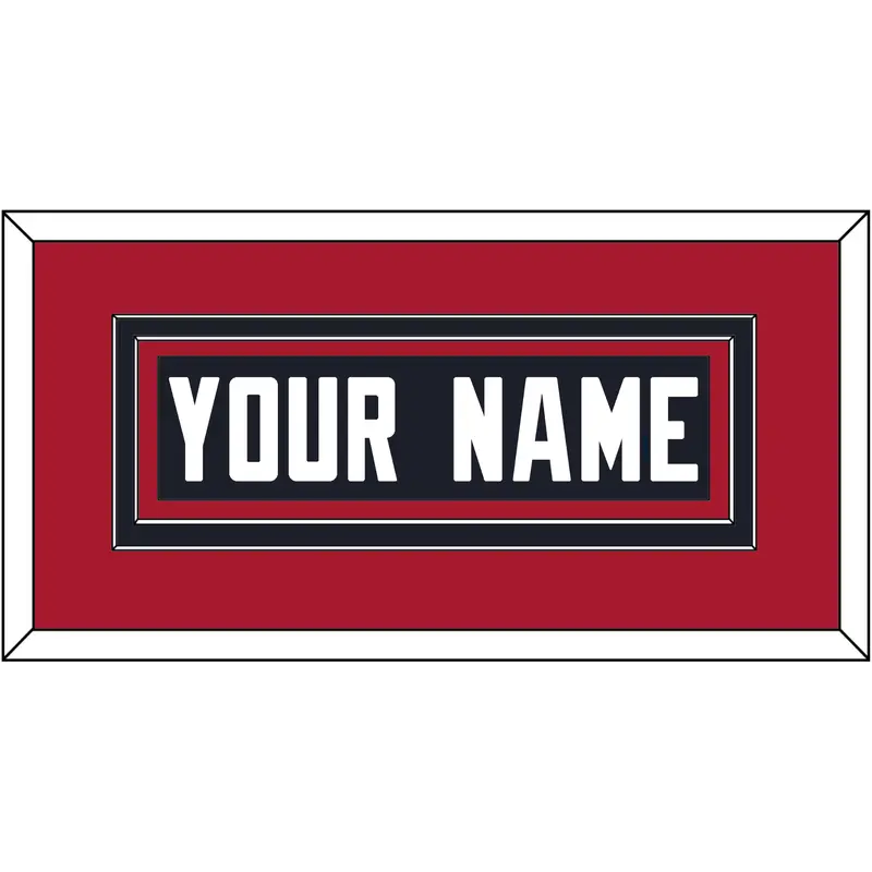 Houston Nameplate - Home Blue (2002-2023) - Double Mat 4