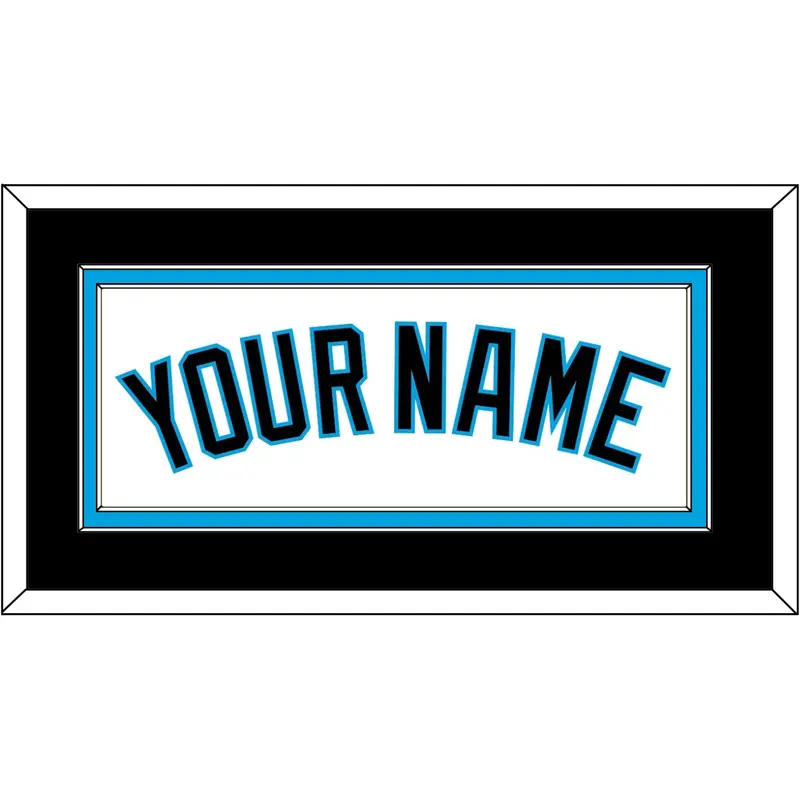 Miami Name - Home White - Double Mat 2