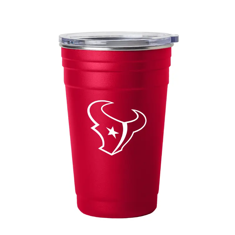 Houston Texans H Town Red 22oz Flipside Stainless Cup