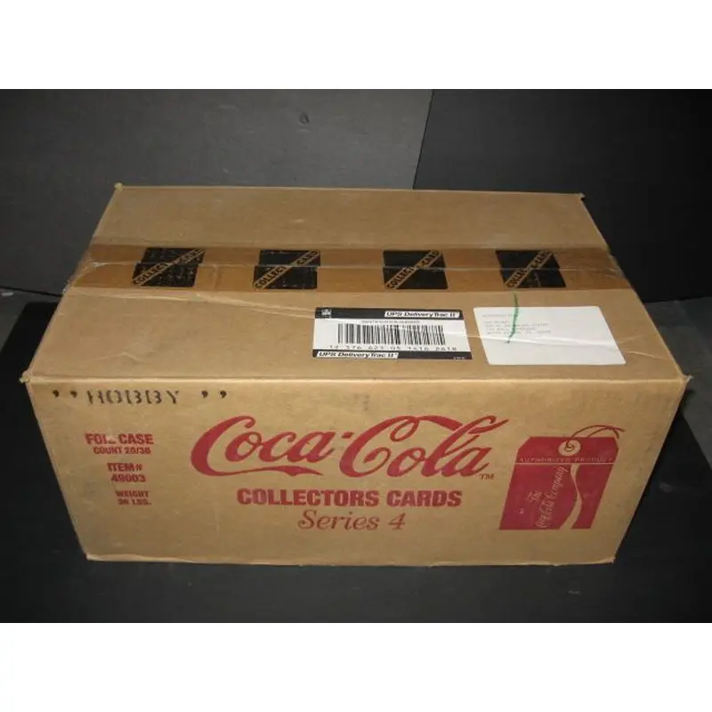 1995 Coca-Cola Collector Cards Series 4 Case (20 Box)