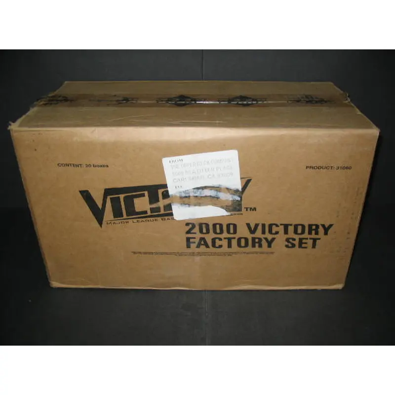 2000 Upper Deck Victory Baseball Factory Set Case (20 Sets)