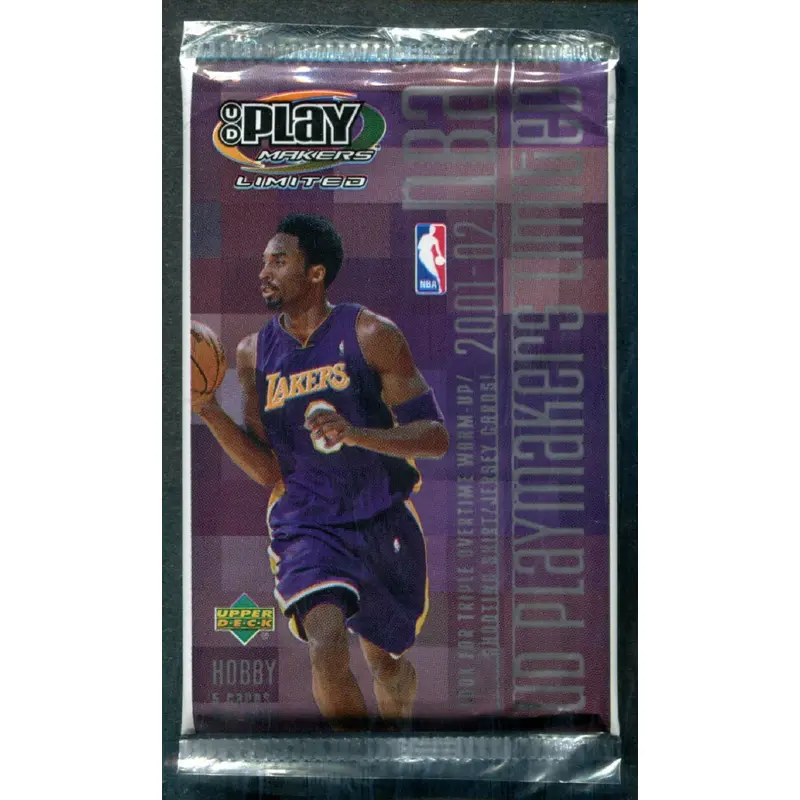 2001/02 Upper Deck Play Makers Basketball Unopened Pack (Hobby) (5)