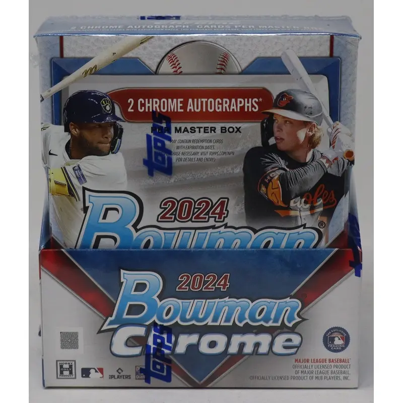 2024 Bowman Chrome Baseball Box (Hobby) (2/6/5)
