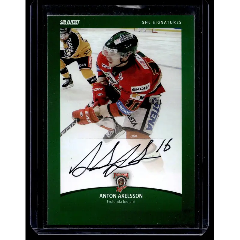 2011-12 SHL Signatures - Anton Axelsson