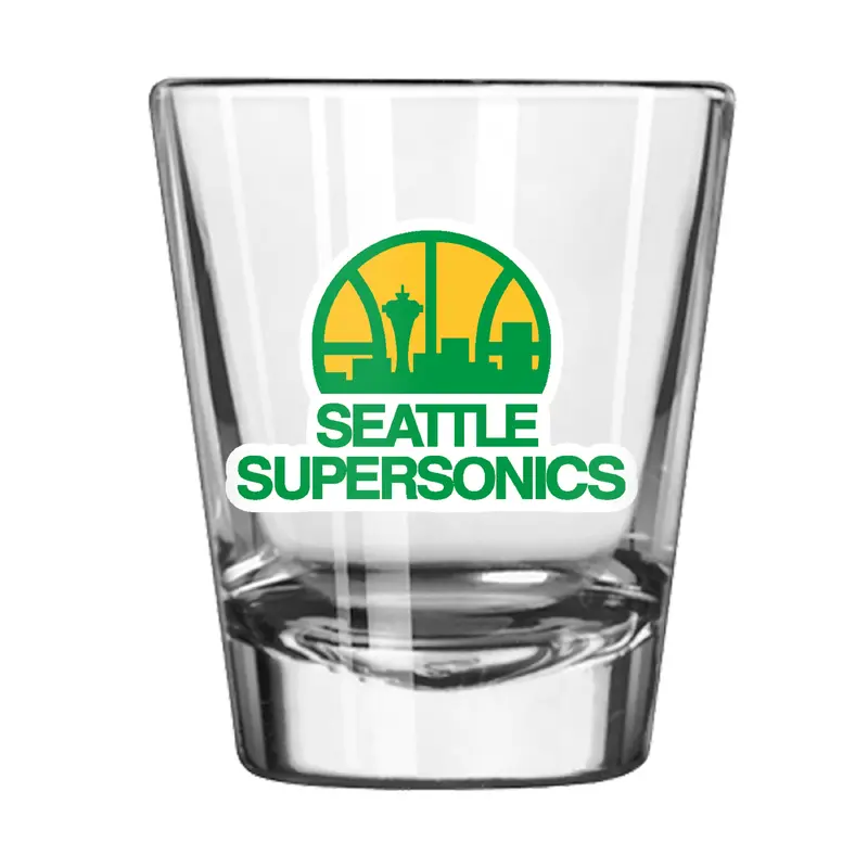 Seattle Super Sonics 2oz Gameday Shot Glass
