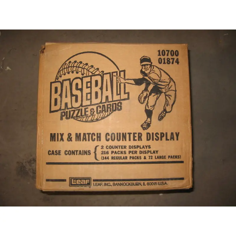 1987 Donruss Baseball Display Case (288/144) (Sealed)