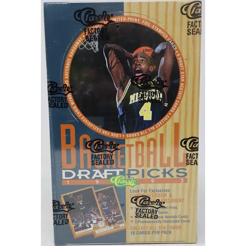 1993/94 Classic Draft Picks Basketball Box (36/10)