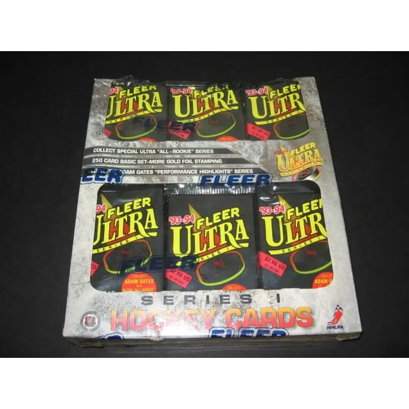 1993/94 Fleer Ultra Hockey Series 1 Box (Magazine)
