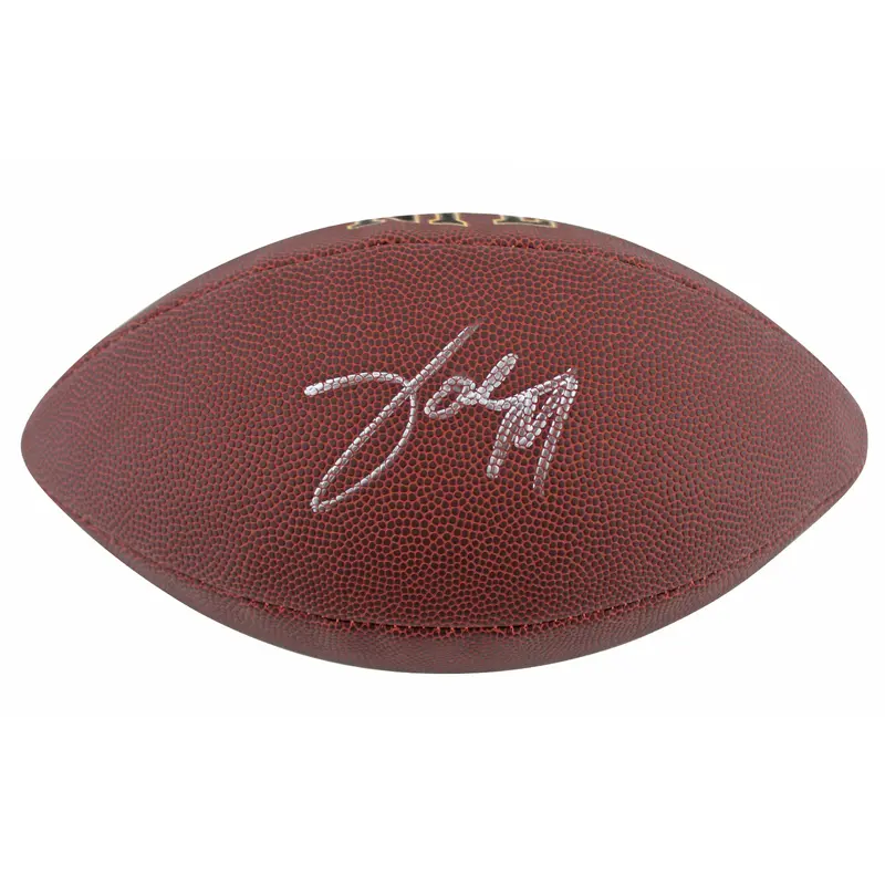 Patriots Joe Milton Authentic Signed Wilson Super Grip Nfl Football BAS #AD77092