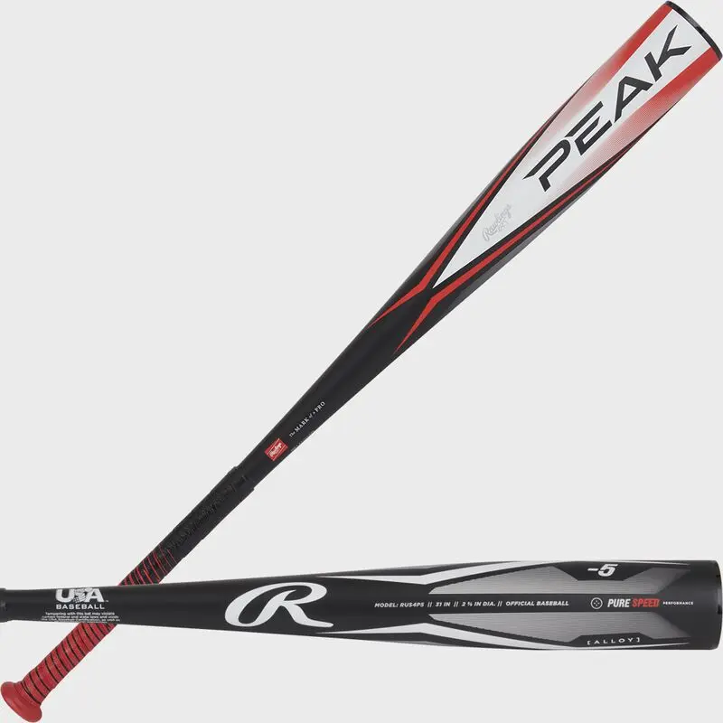 2024 Rawlings Peak 1 Piece -5 Baseball Bat USA RUS4P5