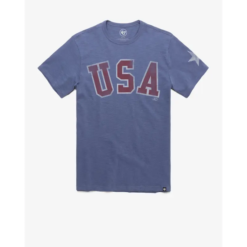 USA HOCKEY MIRACLE ON ICE VICTORY RUN '47 SCRUM TEE