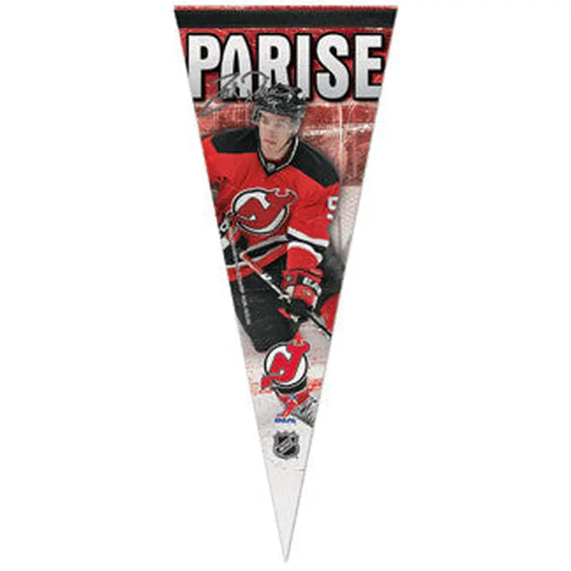 Zach Parise "Signature" New Jersey Devils Premium Felt Collector's Pennant (L.E./ 2,009)