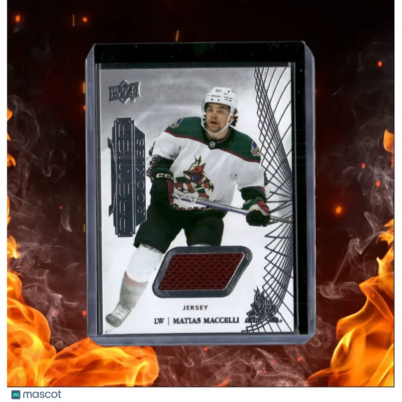 2022-23 Upper Deck Premier Matias Maccelli Jersey Rookie #126