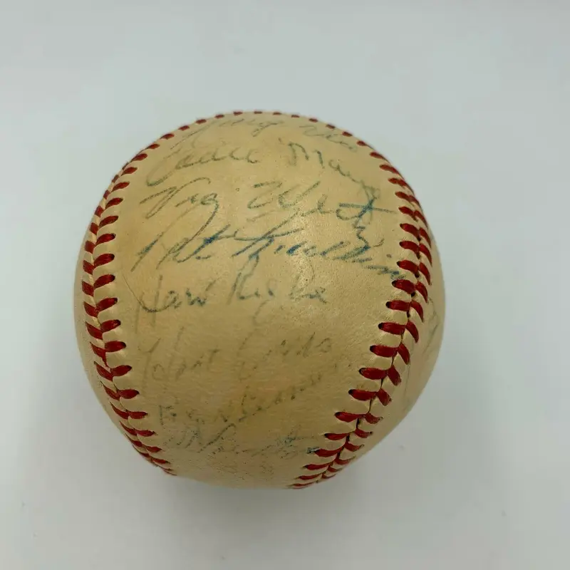 1948 Detroit Tigers Signed Autographed Official American League Baseball