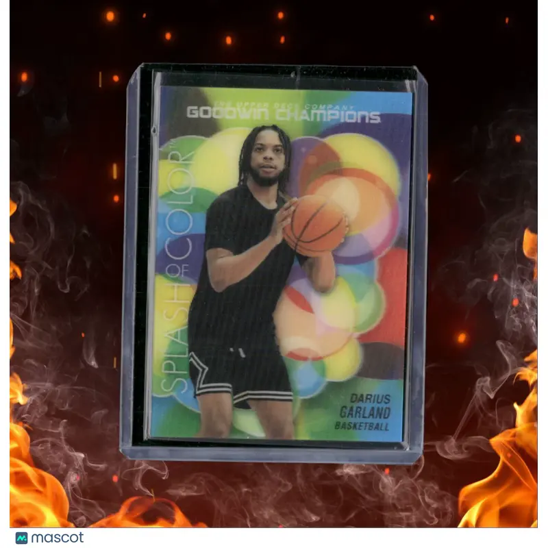 2023-24 Upper Deck Goodwin Champions Darius Garland Lenticular Splash Of Color