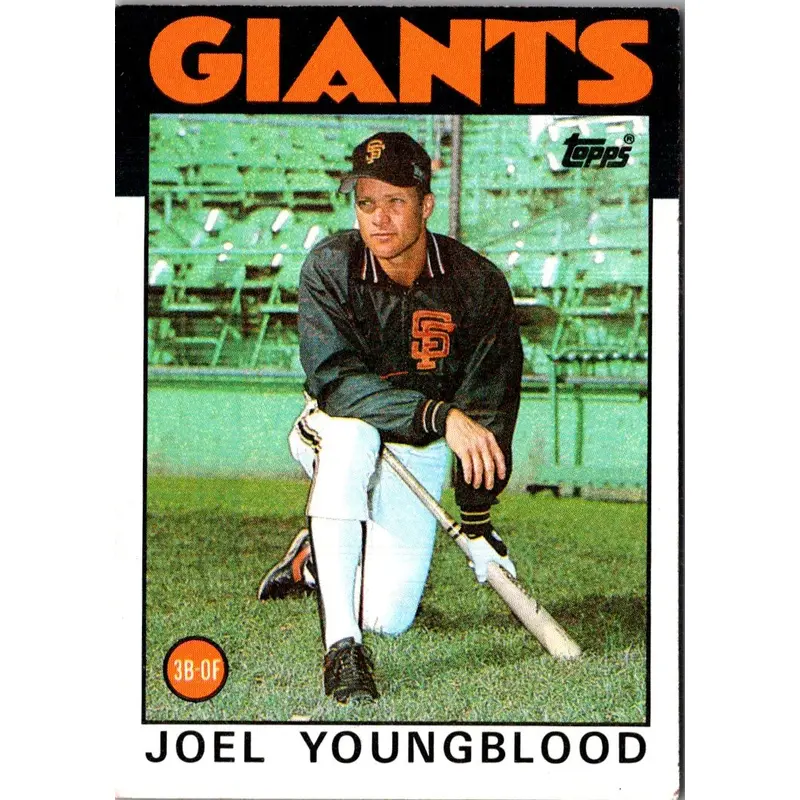 1986 Topps Joel Youngblood #177