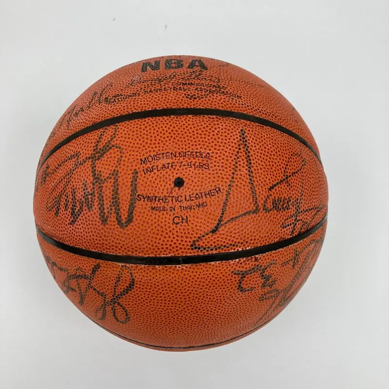 1992 Dream Team Olympics Team USA Signed Basketball Michael Jordan 12 Sigs JSA