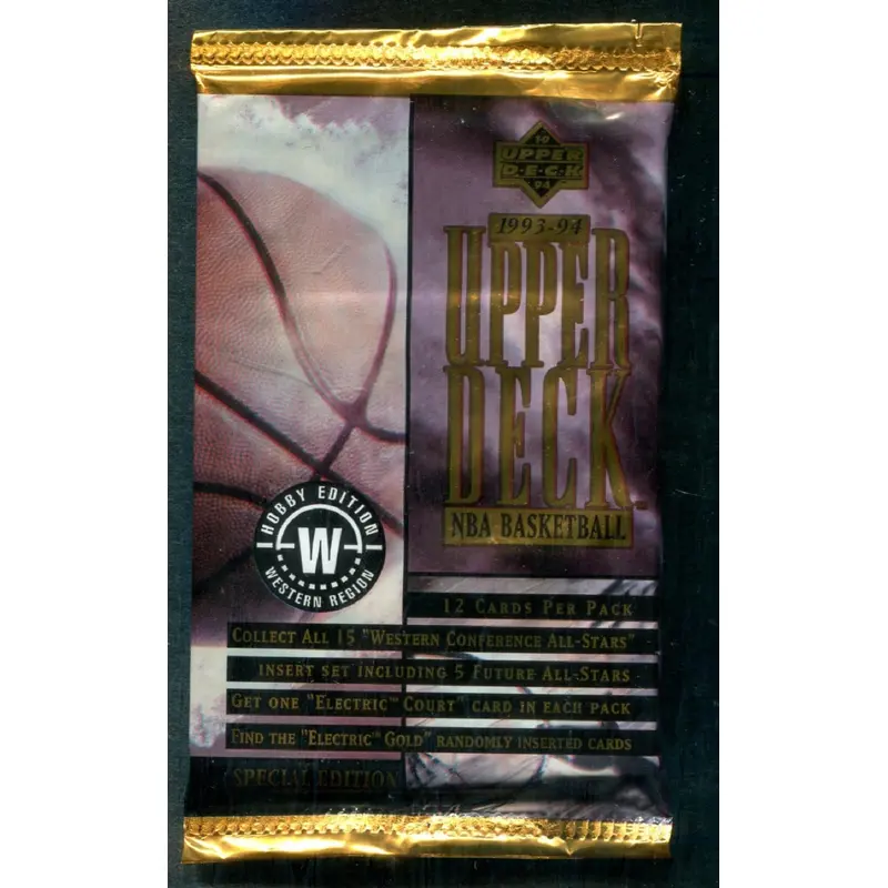 1993/94 Upper Deck SE Special Edition Basketball Unopened Pack (West)