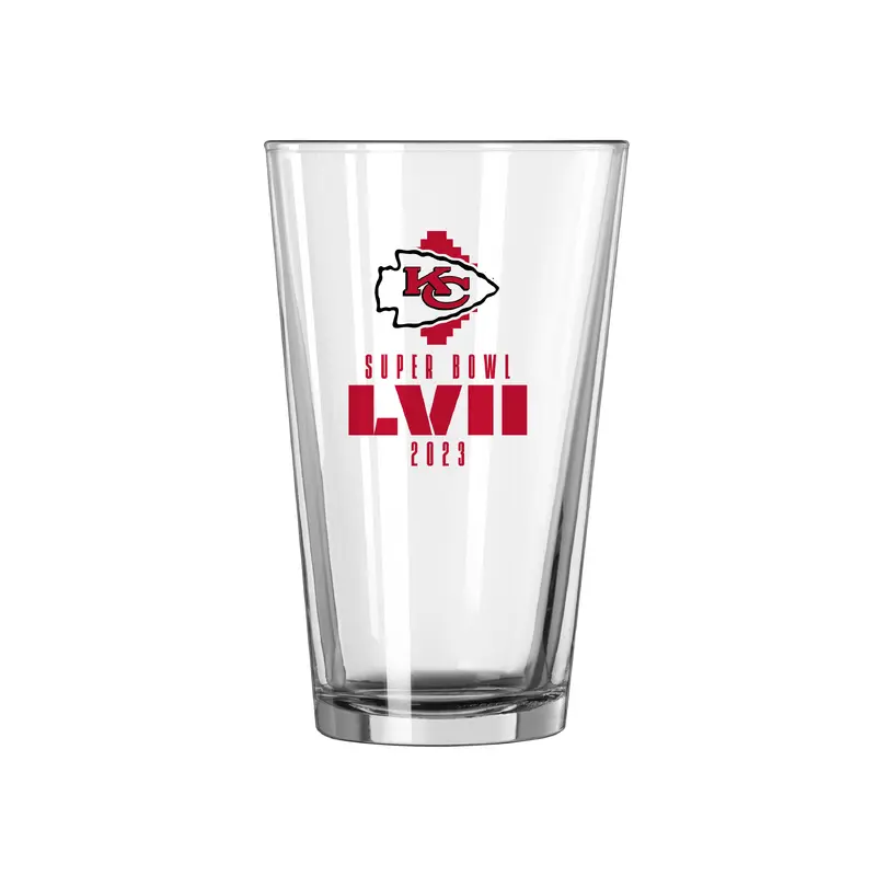 KC Chiefs 16oz SB Bound Pint Glass