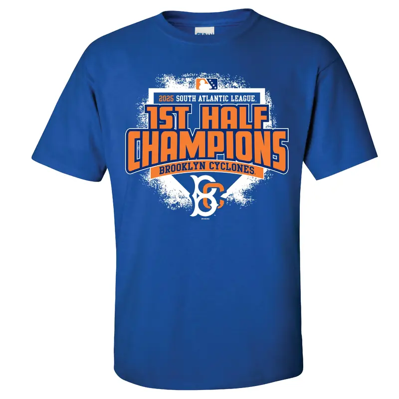 BROOKLYN CYCLONES FIRST HALF CHAMPIONSHIP TEE