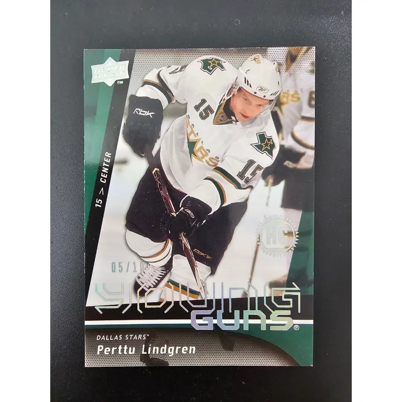 2009-10 Upper Deck - Young Guns High Gloss - Perttu Lindgren #458 /10 RC
