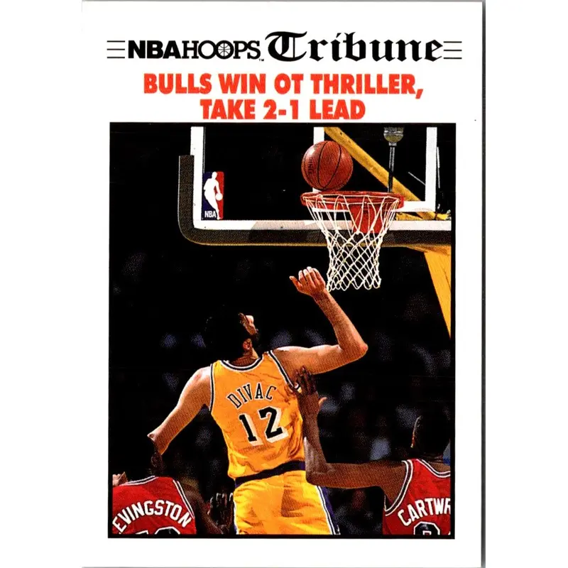 1991 Hoops Bulls Win #540