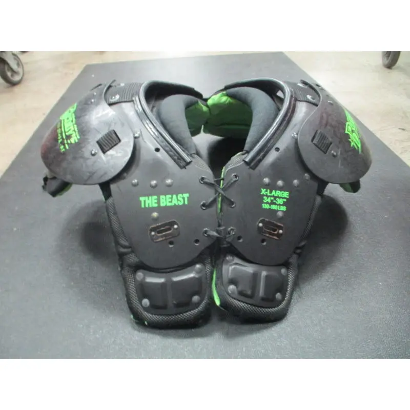 Used Buddys All Star The Beast Youth X-Large 34"-36" Football Shoulder Pads