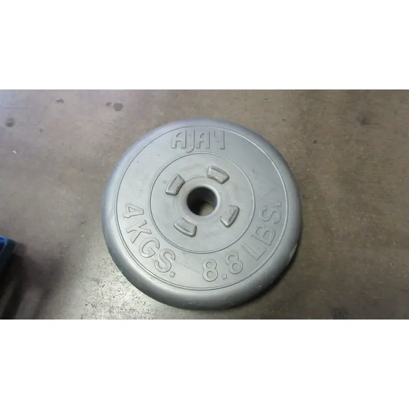 Used Plastic Standard Weight Plate 8.8 lb