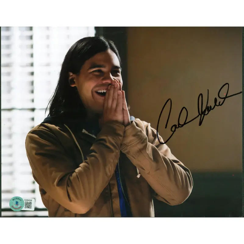 Carlos Valdes The Flash Authentic Signed 8x10 Photo Autographed BAS #BJ084508