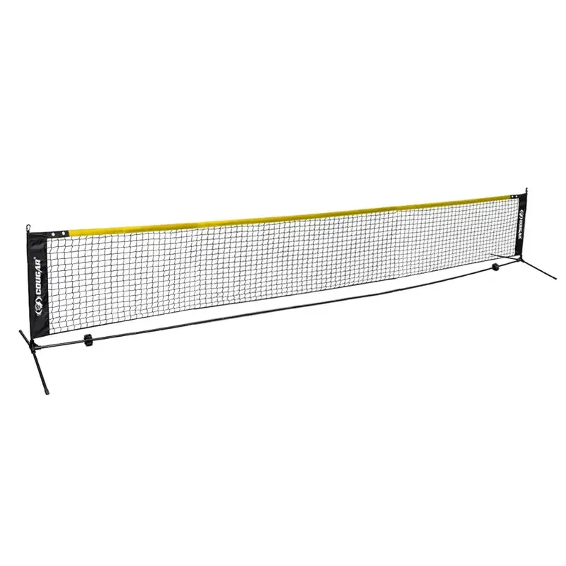 COUGAR Mini Tennis Net Set 6m  Portable Steel Frame with Carry Bag | Kibi Sports
