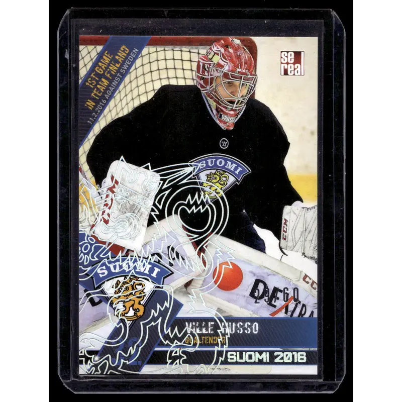 2016 Sereal Team Finland Silver - Ville Husso #FIN-BAS-001 /60