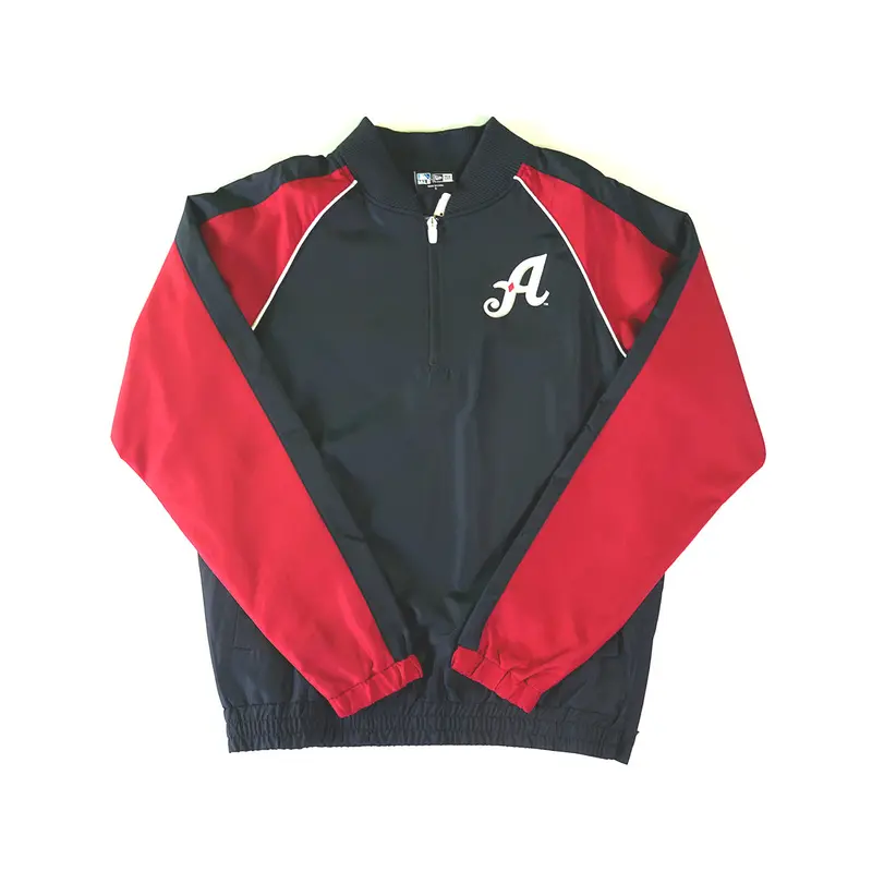 Reno Aces Men's Red and Navy Full-Zip Windbreaker