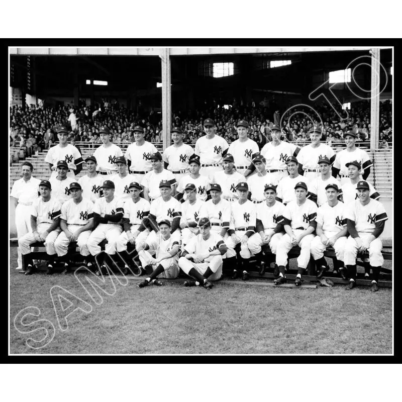 1948 New York Yankees 8X10 Photo - Dimaggio Berra Rizzuto Lopat - 2208